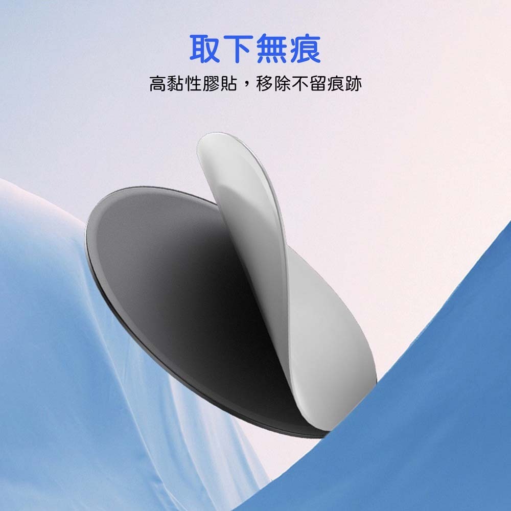 山水之寶｜YESIDO 磁吸貼片 皮革面 背膠強力磁鐵 磁力片磁鐵片引磁片磁吸片 引磁鐵片 方形+圓形兩入裝 C207-細節圖3