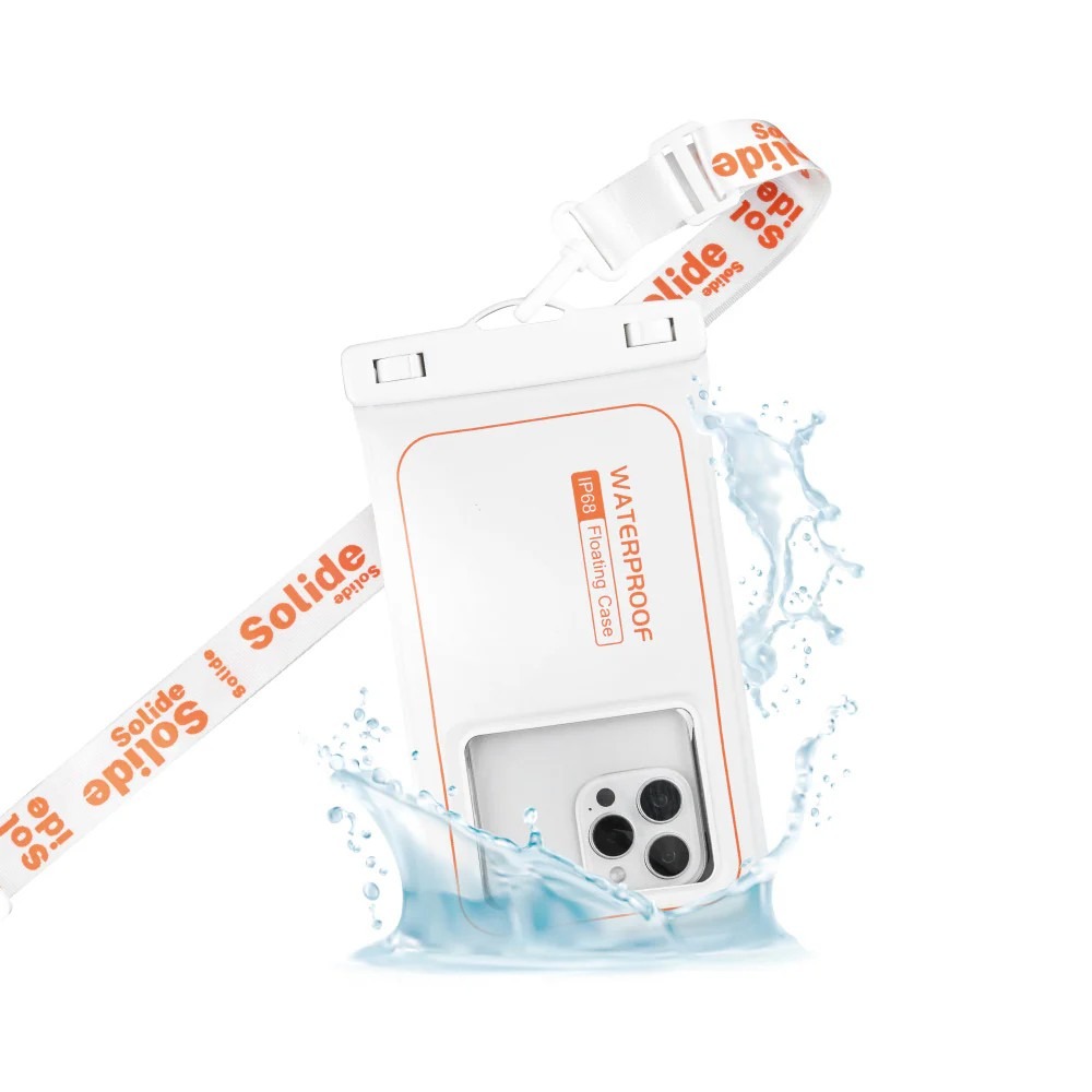 山水之寶｜SOLiDE DRIFT 可漂浮防水袋手機袋/水上樂園玩水必備/海邊衝浪/露營/防雨水－可觸控/可拍攝/附掛繩-規格圖10