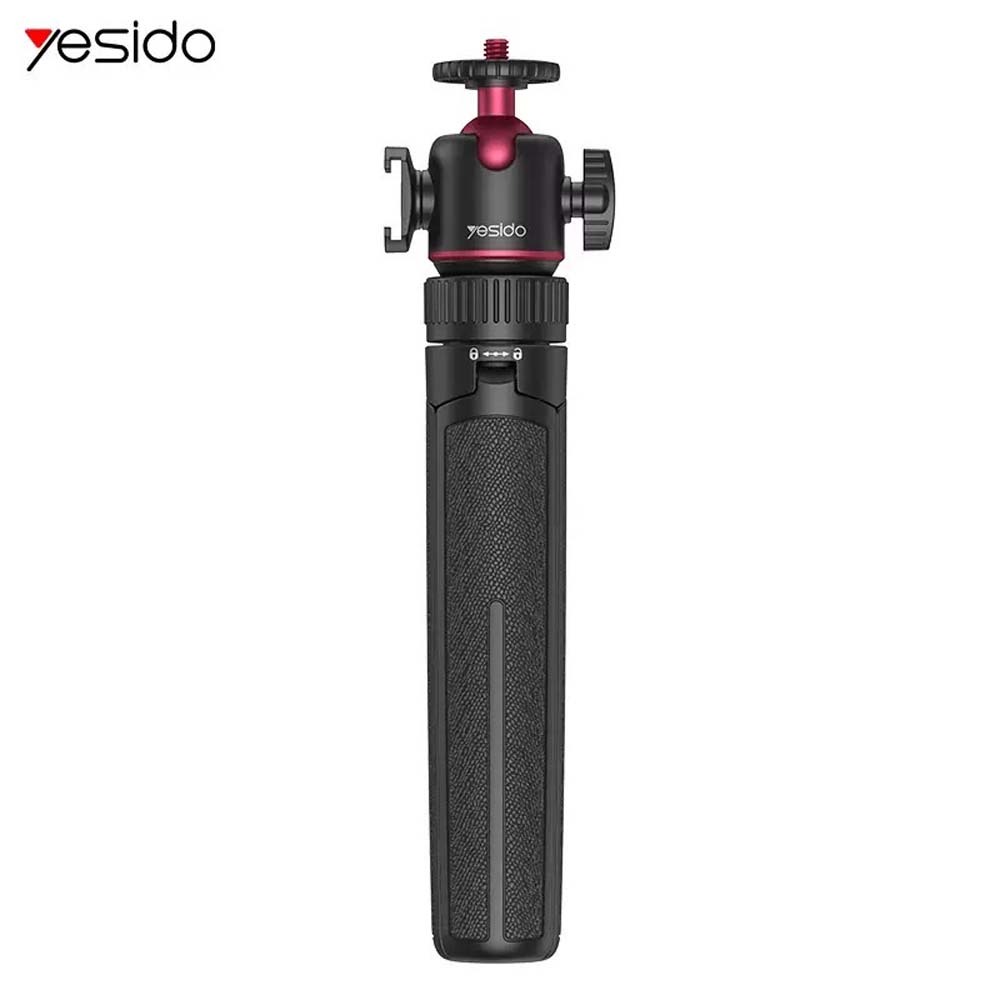 山水之寶｜YESIDO 相機三腳架+自拍桿/自拍棒/通用冷靴口/可手持/可站立/五段伸縮/戶外旅遊出國必備 相機腳架-規格圖11