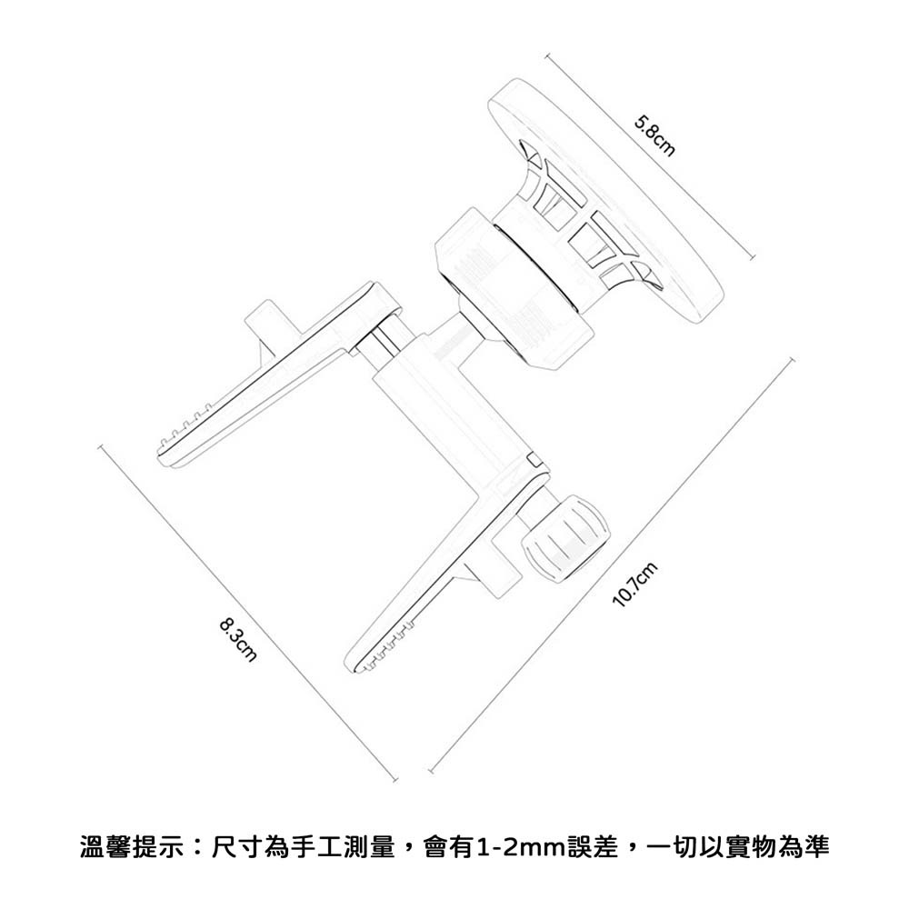 山水之寶｜YESIDO 汽車用圓形出風口 MagSafe磁吸式手機支架&汽車支架&車架 支援磁吸 無通電功能 C221-細節圖9