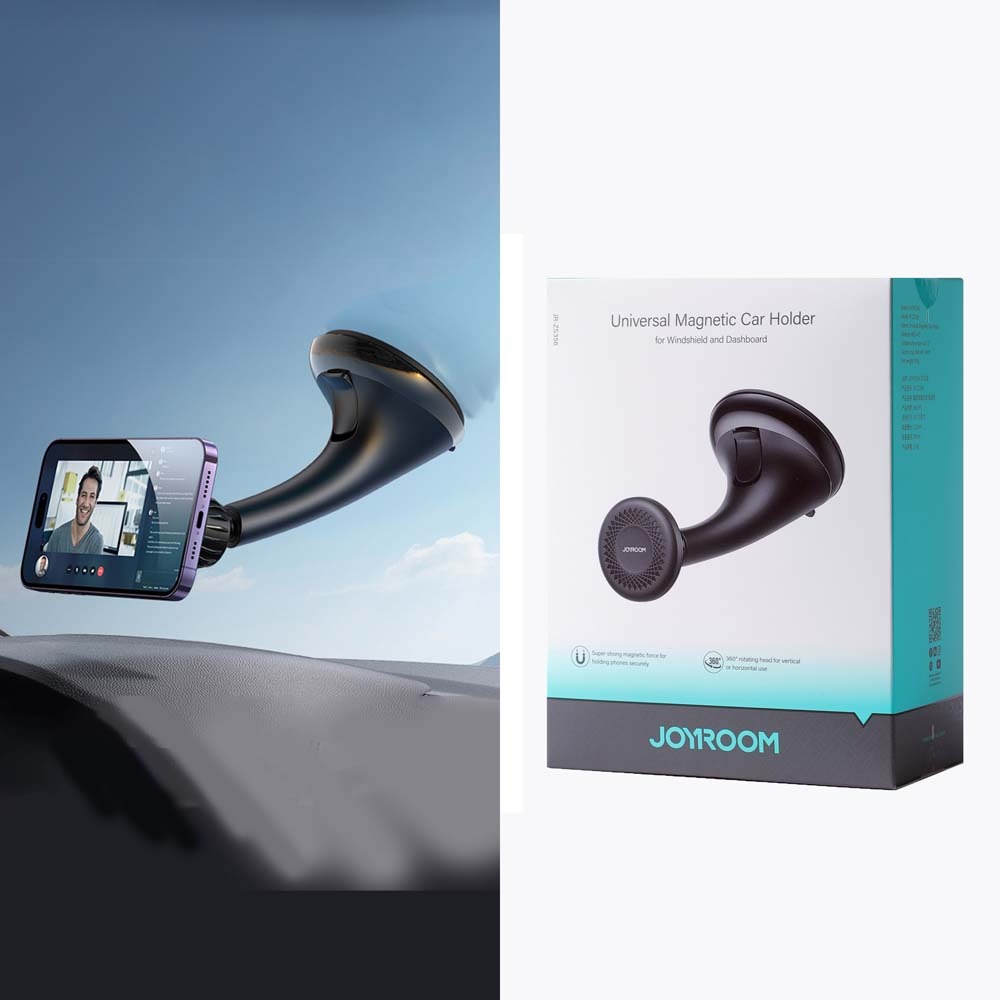 山水之寶｜JOYROOM 汽車用磁吸手機支架吸盤底座 擋風玻璃專用手機車架/強力磁鐵磁力磁片引磁&居家鏡面/360度旋轉-規格圖8