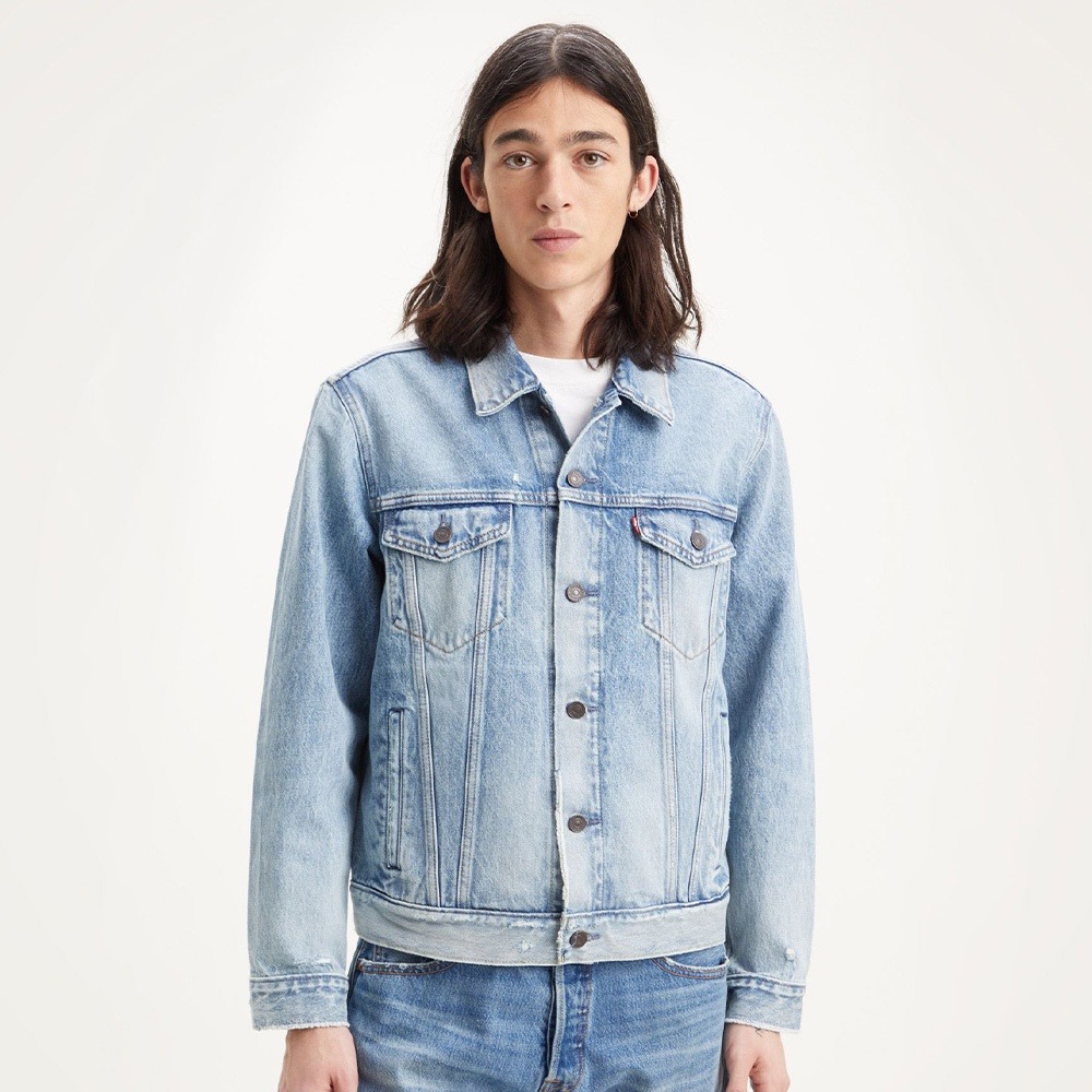 【現貨XS號優惠】美國LEVIS TRUCKER JACKET Type3經典修身版型 水洗 刷破 牛仔外套單寧夾克-細節圖2