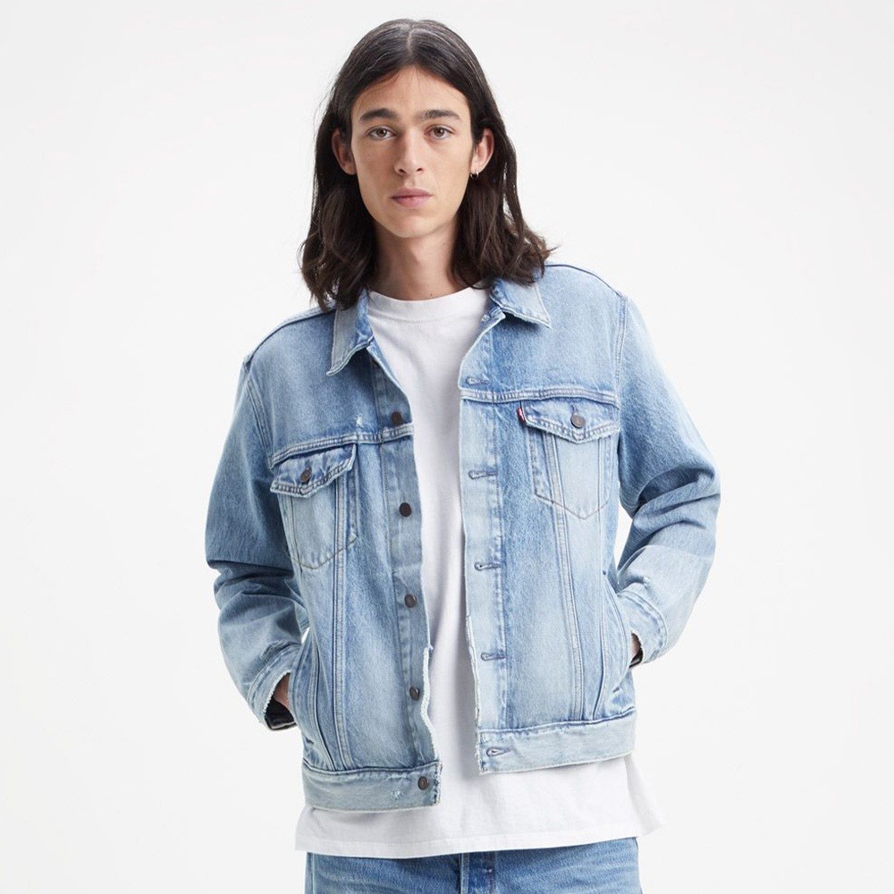 【現貨XS號優惠】美國LEVIS TRUCKER JACKET Type3經典修身版型 水洗 刷破 牛仔外套單寧夾克-細節圖4