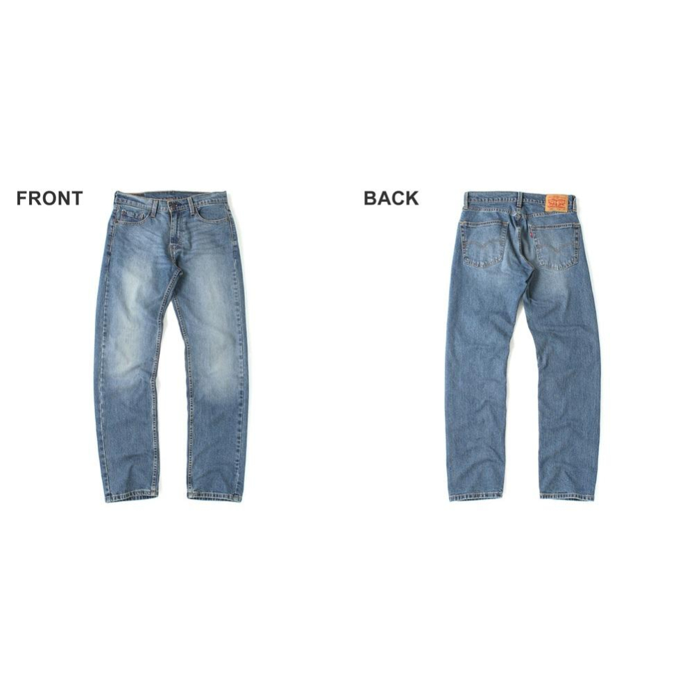 【彈性新款29-42腰優惠】美國LEVIS 505 AFROBEAT 深藍刷白中直筒 牛仔褲 丹寧褲 百搭501-細節圖9