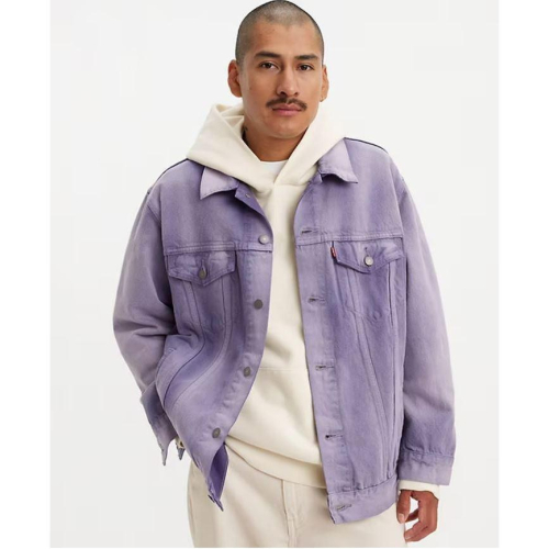 【高價S-XXL號】LEVI S TRUCKER JACKET Type3 寬鬆版紫色 棕色 水洗 重磅牛仔外套單寧夾克