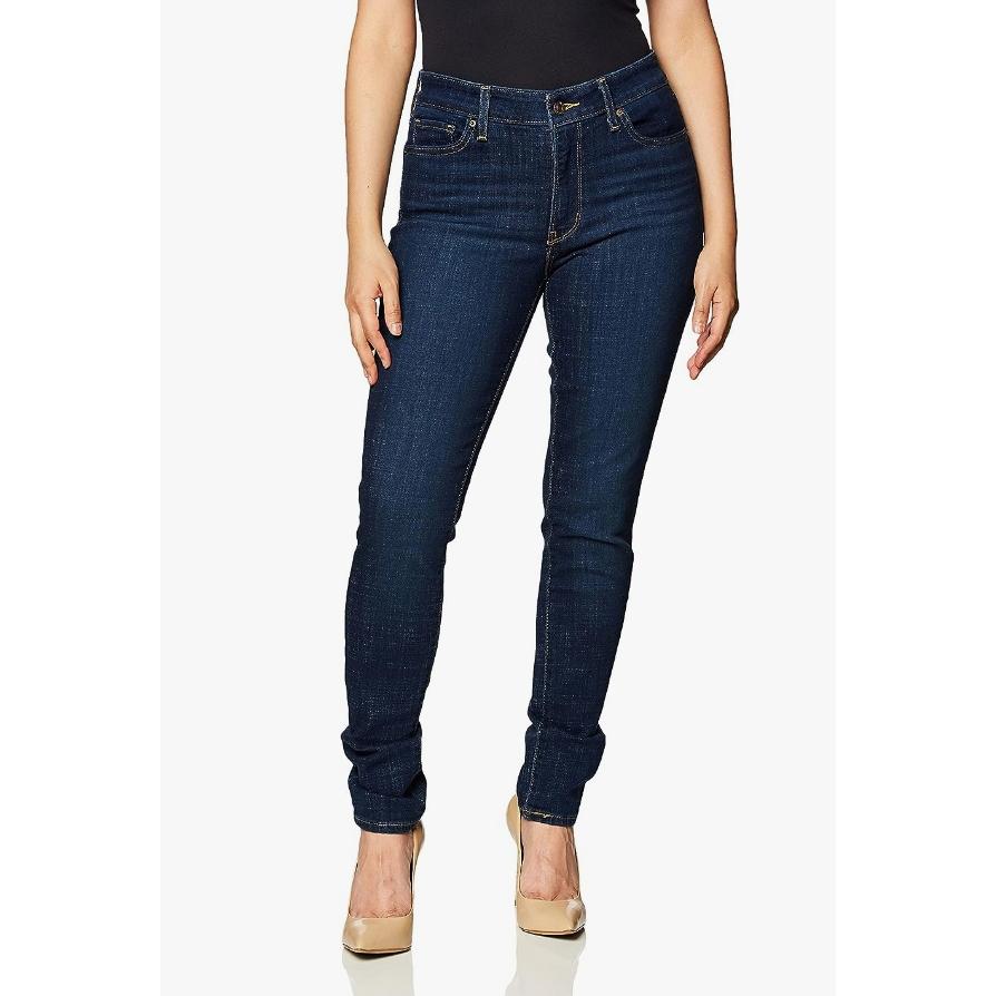 【多色新款25-34腰優惠】美國LEVI S 711 Skinny 女款  黑 白 中腰緊身窄管 丹寧褲 瘦腿 彈性布料-細節圖6