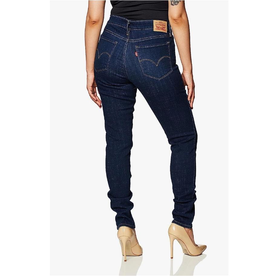 【多色新款25-34腰優惠】美國LEVI S 711 Skinny 女款  黑 白 中腰緊身窄管 丹寧褲 瘦腿 彈性布料-細節圖8