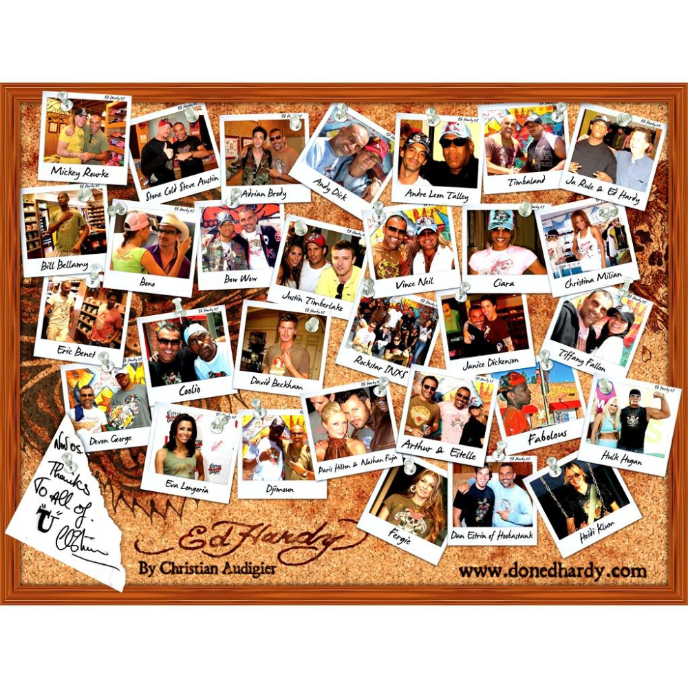 賠售【美國ED HARDY】頂級CA設計師款 賽車 機車 精細刺繡 重機臂章 白色 寶石釦 時尚 長袖襯衫S-XL號現貨-細節圖6