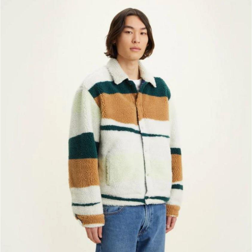 S號現貨【高價版雙面可穿毛領】美國LEVIS VINTAGE SHERPA TRUCKER JACKET 深藍牛仔夾克-細節圖2