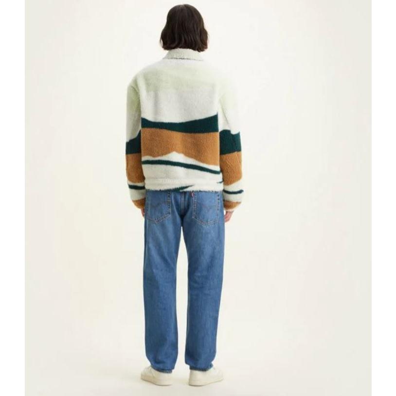 S號現貨【高價版雙面可穿毛領】美國LEVIS VINTAGE SHERPA TRUCKER JACKET 深藍牛仔夾克-細節圖3