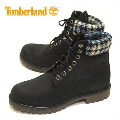 【美國LEVI S專賣】TIMBERLAND WOOLRICH聯名10061黃靴款羊毛格紋護墊經典防水6吋靴8M賠售-細節圖2