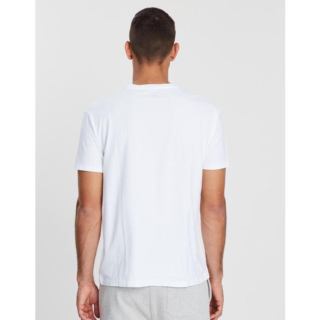 M號賠售【Ralph Lauren正品】成人版 刺繡 小馬標 男士 V領 白色 舒適 短袖 棉T 潮T恤 時尚穿搭 素T-細節圖4