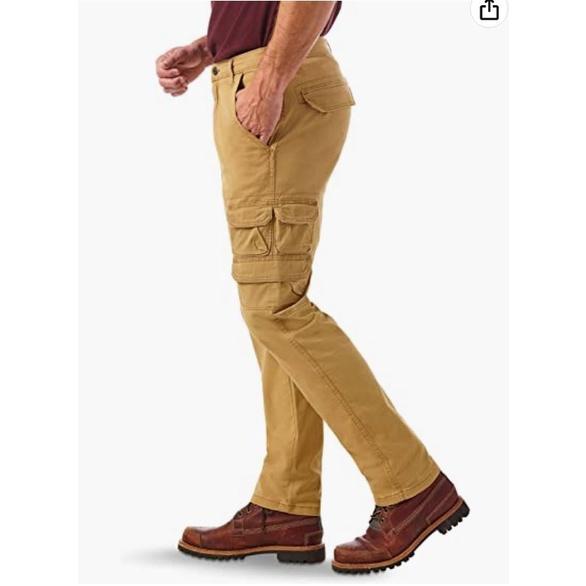 美國獨賣Wrangler FLEX TAPERED CARGO 立體口袋窄版工作長褲 休閒長褲 29-42腰 4色可訂-細節圖5