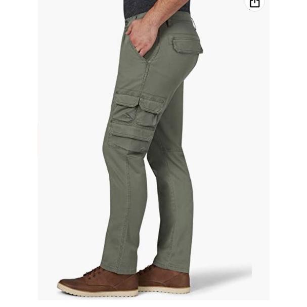 美國獨賣Wrangler FLEX TAPERED CARGO 立體口袋窄版工作長褲 休閒長褲 29-42腰 4色可訂-細節圖7