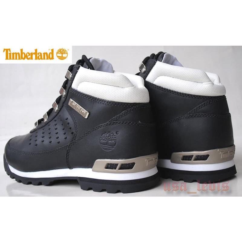 全台最低價【Timberland】 Stamford Hiker Boot 黑色牛皮 登山靴 越野運動鞋 機能性短靴8M-細節圖3