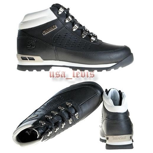 全台最低價【Timberland】 Stamford Hiker Boot 黑色牛皮 登山靴 越野運動鞋 機能性短靴8M-細節圖8