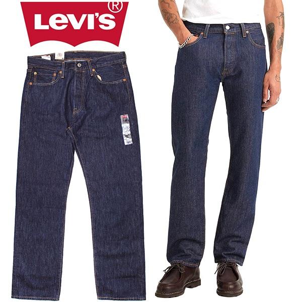 【經典養褲W29-44腰】美國LEVIS 501 RINSE WASH 深藍 原色 重磅 排扣直筒 牛仔褲 丹寧褲百搭-細節圖6