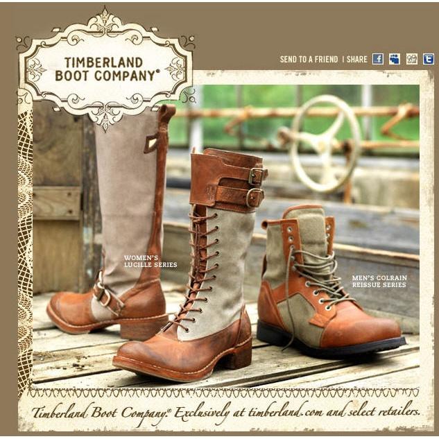 【TIMBERLAND】全手工頂級Boot Company系列Colrain 帆布拼接皮革8吋靴US10M原價1萬3-細節圖3