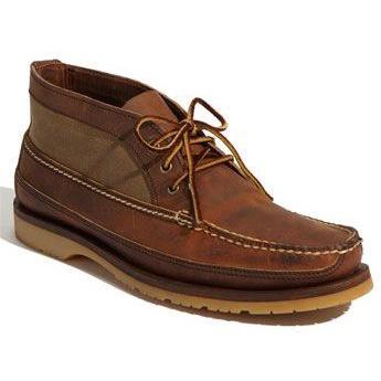 【美國LEVI S專賣】Red Wing Wabasha Chukka Boot 真皮拼接麂皮帆布 綁帶短靴 US10E-細節圖7