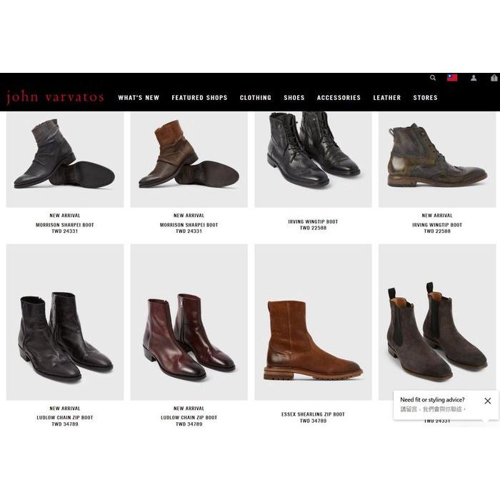 賠售【原價破萬】 John Varvatos Star USA Ronson Side Boot 時尚短靴 US10-細節圖6