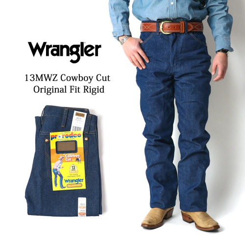 【養褲原色28-42腰】美國WRANGLER 13MWZ Cowboy Cut 深藍15OZ重磅硬挺 經典款直筒牛仔褲