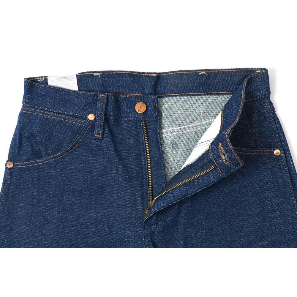 【養褲原色28-42腰】美國WRANGLER 13MWZ Cowboy Cut 深藍15OZ重磅硬挺 經典款直筒牛仔褲-細節圖8