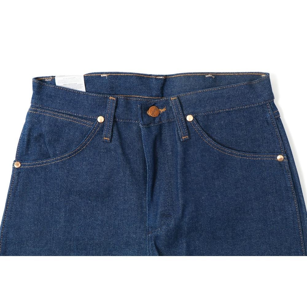 【養褲原色28-42腰】美國WRANGLER 13MWZ Cowboy Cut 深藍15OZ重磅硬挺 經典款直筒牛仔褲-細節圖9
