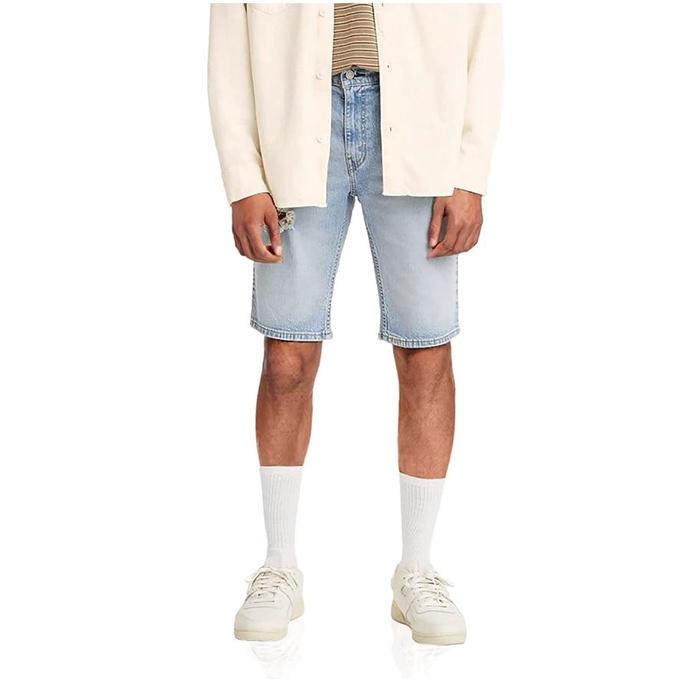 【新款29-44腰優惠】美國Levis 405 Shorts 上寬下窄 膝上牛仔短褲 牛仔短褲比505長些 代購優惠中-細節圖6