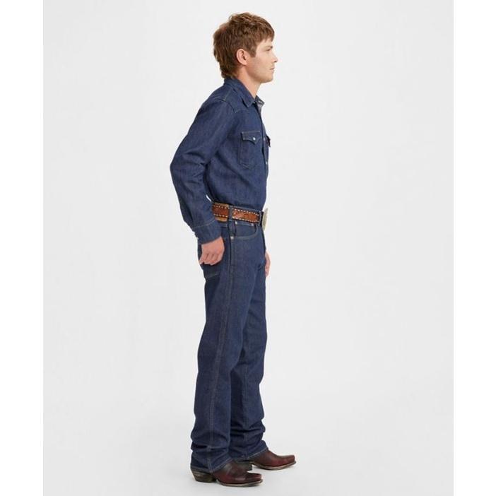【西部牛仔重磅款】美國LEVIS Western Cowboy Lonesome深藍高強度直筒牛仔褲29-42腰501-細節圖5
