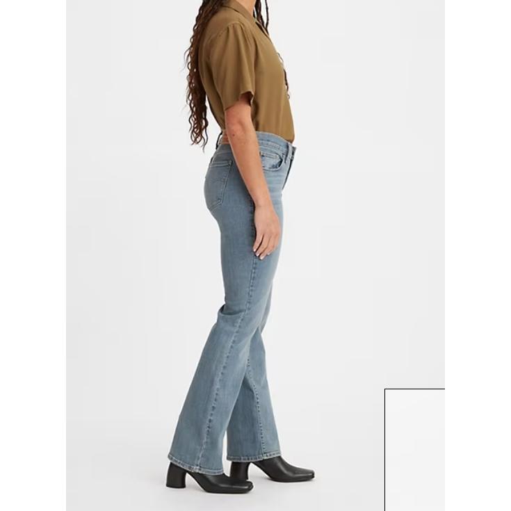 【多色新款24-34腰優惠】美國LEVI CLASSIC BOOTCUT 女款 中腰 經典靴型小喇叭牛仔褲 瘦腿-細節圖3