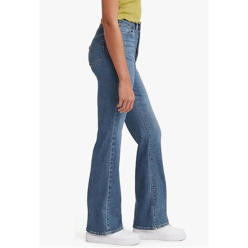 【多色新款24-34腰優惠】美國LEVI CLASSIC BOOTCUT 女款 中腰 經典靴型小喇叭牛仔褲 瘦腿-細節圖7