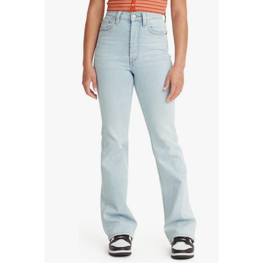 【多色新款24-34腰優惠】美國LEVI CLASSIC BOOTCUT 女款 中腰 經典靴型小喇叭牛仔褲 瘦腿-細節圖9