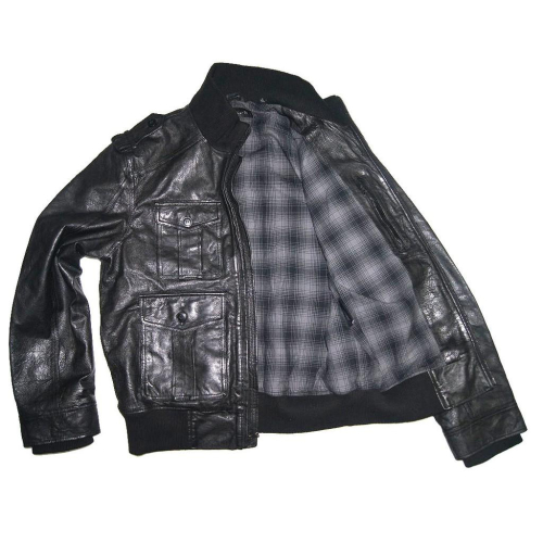 【700美金現貨M號】美國LEVIS CAPITAL E Leather Jacket A 2牛皮立領騎士皮衣飛行夾克