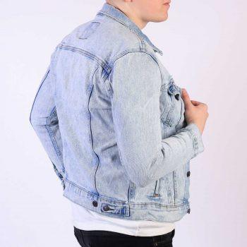 【新款XS-XXL號】美國LEVI S TRUCKER JACKET Type 3 水洗刷白淺藍經典丹寧夾克牛仔外套優惠-細節圖6