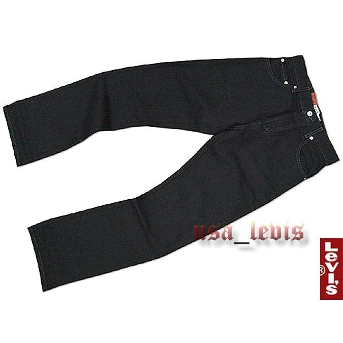 【14OZ養褲原色款29-44腰】美國LEVIS 517 Boot Cut BLACK黑色重磅中腰拉鏈靴型牛仔褲 501-細節圖7