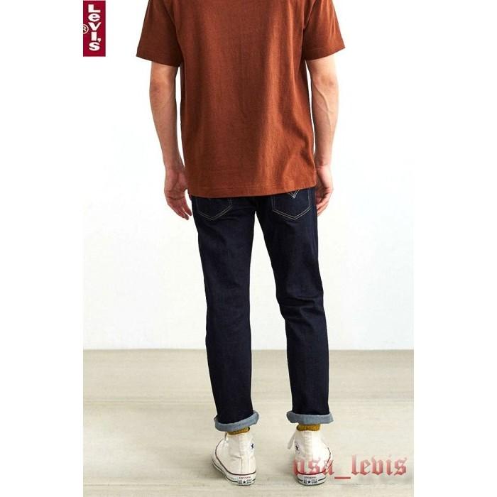 【獨賣養褲28-42腰】美國LEVI S 511 Slim Hollow深藍原色合身窄管厚磅低腰小直筒牛仔褲510優惠-細節圖3