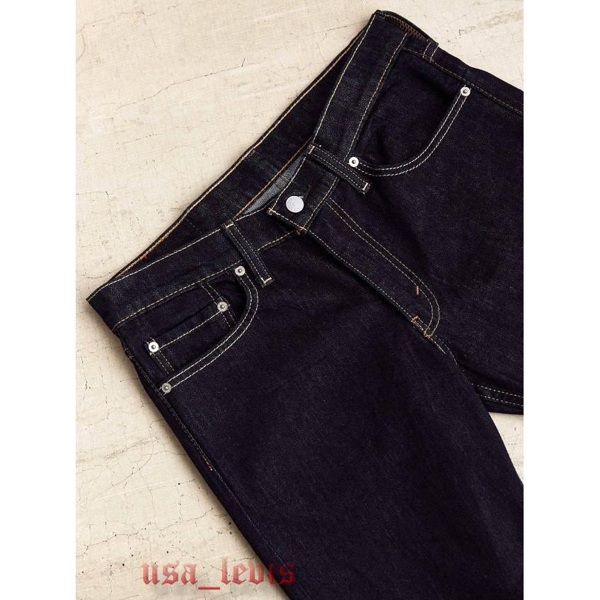 【獨賣養褲28-42腰】美國LEVI S 511 Slim Hollow深藍原色合身窄管厚磅低腰小直筒牛仔褲510優惠-細節圖6