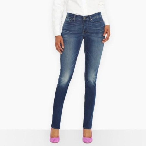 【超強彈性W27L32現貨】美國Levi s SUPREME Skinny 深藍刷白 顯瘦腿彈性 窄管 煙管褲 牛仔褲