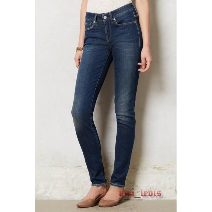 【高價LVC現貨W26】美國Levis Made & Crafted Empire Skinny 深藍淺刷貼身煙管牛仔褲-細節圖3