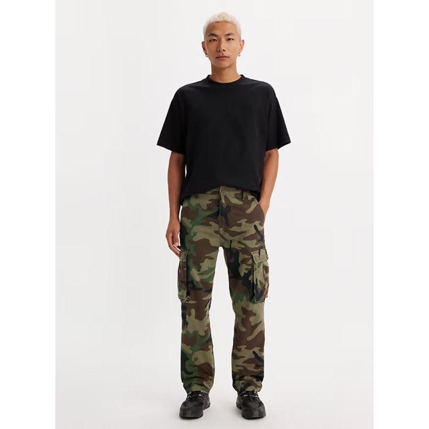 【4色可訂側邊口袋W28-42腰】美國Levi s ACE CARGO 立體口袋卡其褲直筒褲工作褲長褲百搭耐操好穿休閒褲-細節圖6