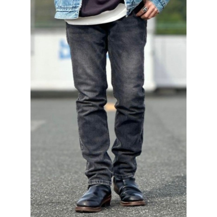 現貨34腰優惠【彈性舒適】美國LEVI S 541 ATHLETIC TAPER 黑灰水洗 運動錐型直筒牛仔褲-細節圖5