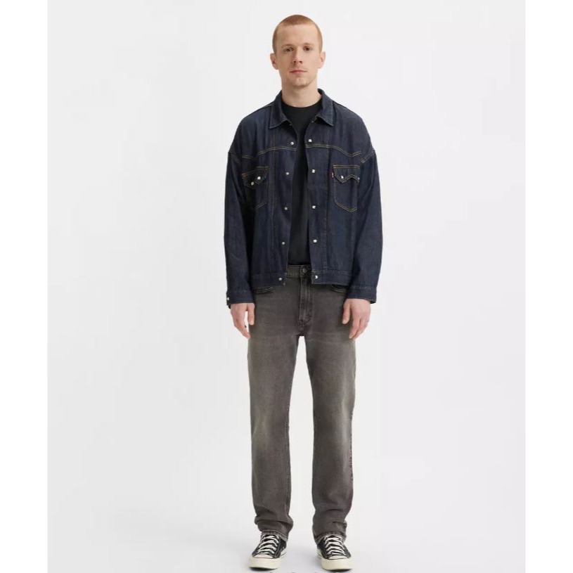 現貨34腰優惠【彈性舒適】美國LEVI S 541 ATHLETIC TAPER 黑灰水洗 運動錐型直筒牛仔褲-細節圖7