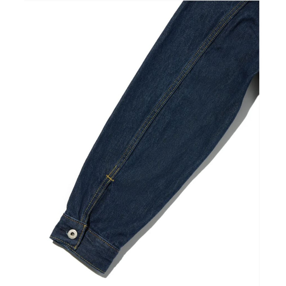 木村款現貨M號【高價赤耳原色】美國Levi s TYPE I TRUCKER JACKET 深藍後束帶1代牛仔外套夾克-細節圖10