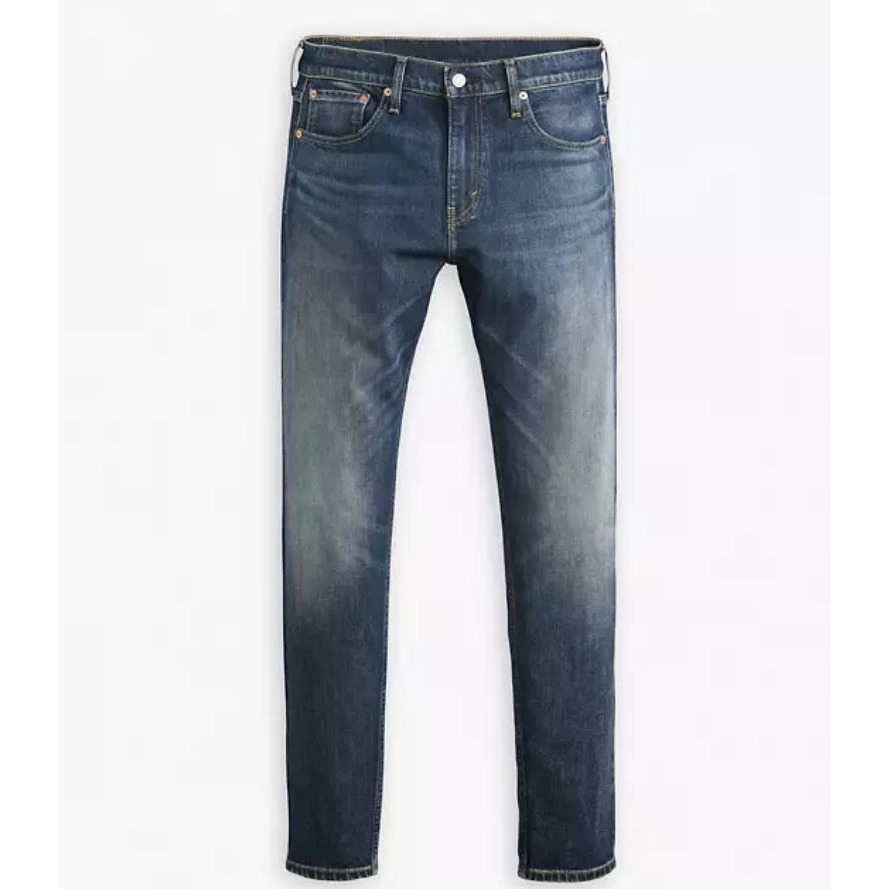 現貨優惠【彈性錐型窄版W33L32】美國LEVI S 512 Slim Taper 復古藍貓鬚低腰修身窄管小直筒牛仔褲-細節圖4