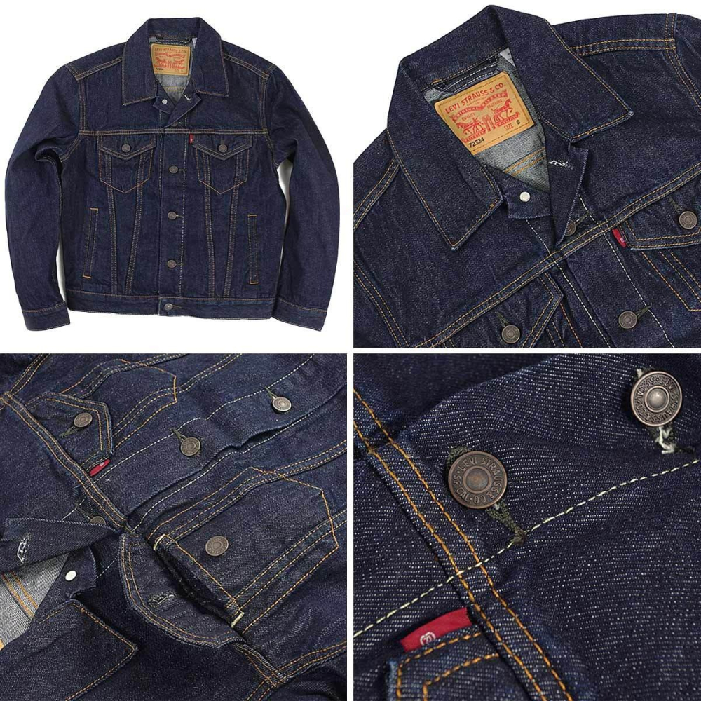 現貨【L號優惠】美國LEVIS TRUCKER JACKET Type3 經典版 深藍原色 3代 牛仔外套 單寧夾克-細節圖10