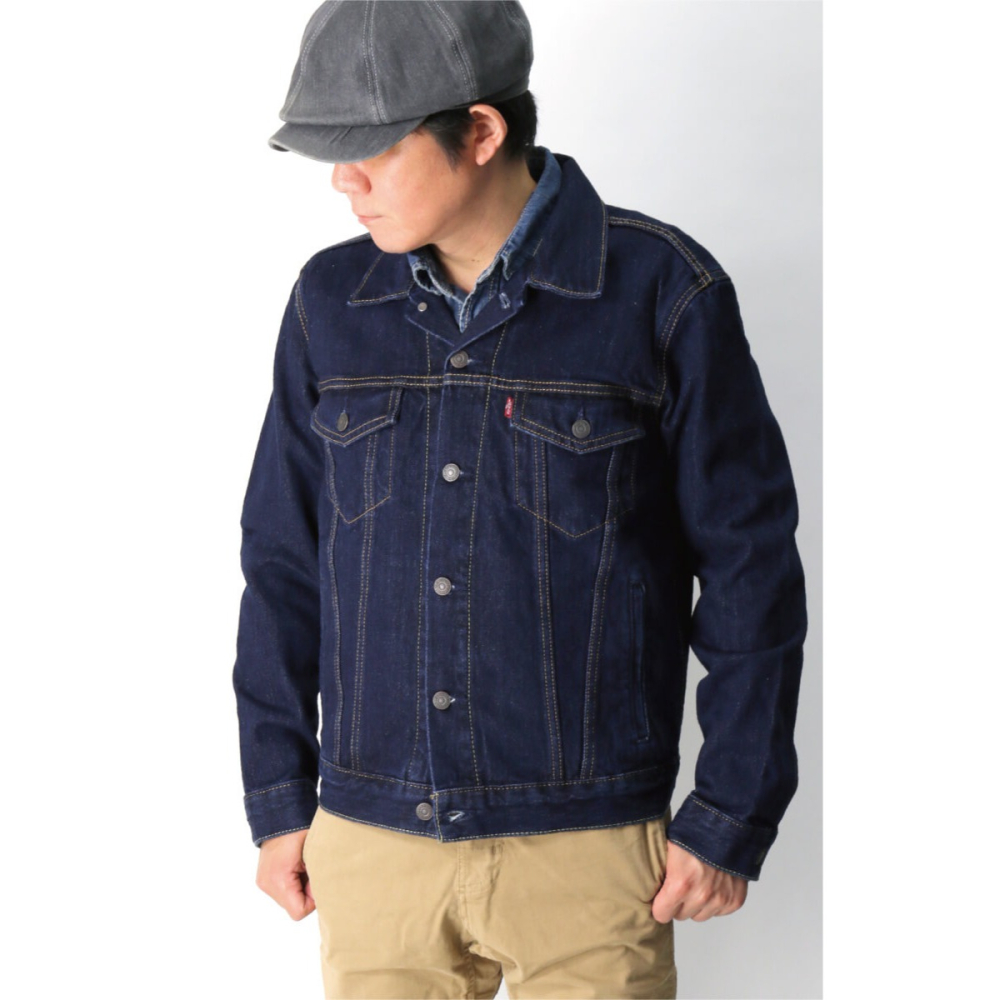 M號現貨【優惠】美國LEVIS TRUCKER JACKET Type 3 經典版 深藍原色 3代 牛仔外套 單寧夾克-細節圖4