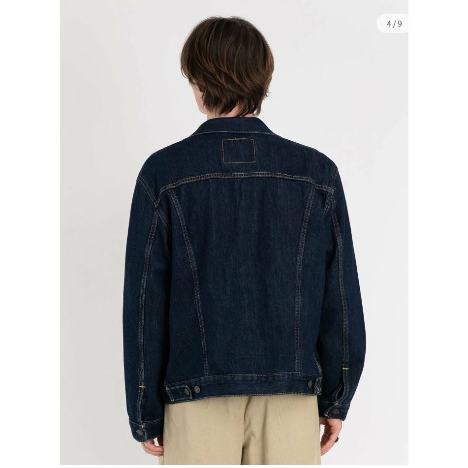 M號現貨【優惠】美國LEVIS TRUCKER JACKET Type 3 經典版 深藍原色 3代 牛仔外套 單寧夾克-細節圖8