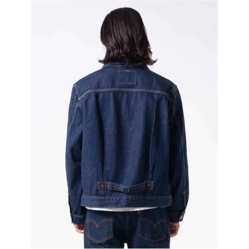 養牛M號現貨【赤耳優惠】美國LEVIS TRUCKER JACKET Type 1 深藍原色 1代 牛仔外套 丹寧夾克-細節圖3