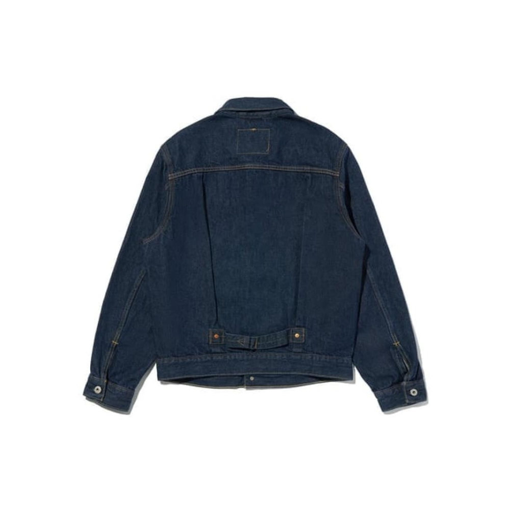 養牛M號現貨【赤耳優惠】美國LEVIS TRUCKER JACKET Type 1 深藍原色 1代 牛仔外套 丹寧夾克-細節圖5