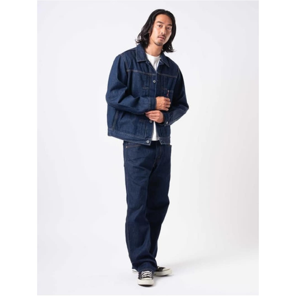 養牛M號現貨【赤耳優惠】美國LEVIS TRUCKER JACKET Type 1 深藍原色 1代 牛仔外套 丹寧夾克-細節圖10